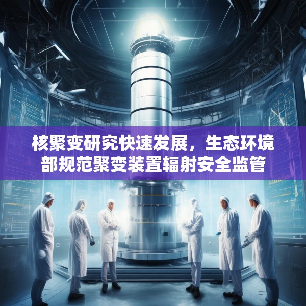 核聚变研究快速发展，生态环境部规范聚变装置辐射安全监管