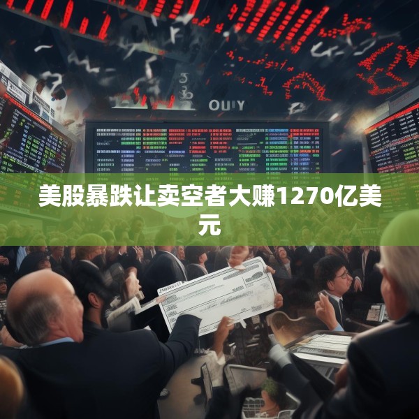 美股暴跌让卖空者大赚1270亿美元