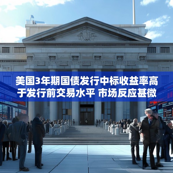 美国3年期国债发行中标收益率高于发行前交易水平 市场反应甚微