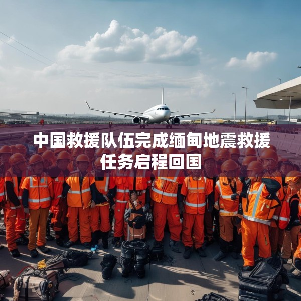 中国救援队伍完成缅甸地震救援任务启程回国