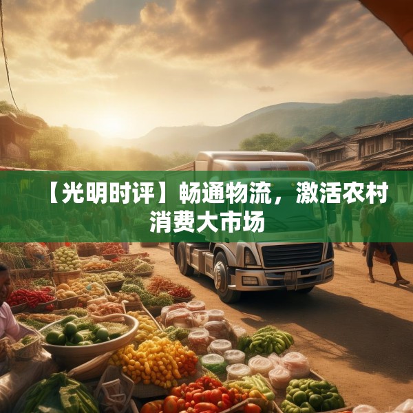 【光明时评】畅通物流，激活农村消费大市场