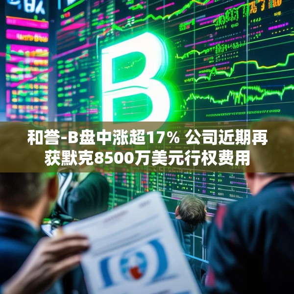 和誉-B盘中涨超17% 公司近期再获默克8500万美元行权费用