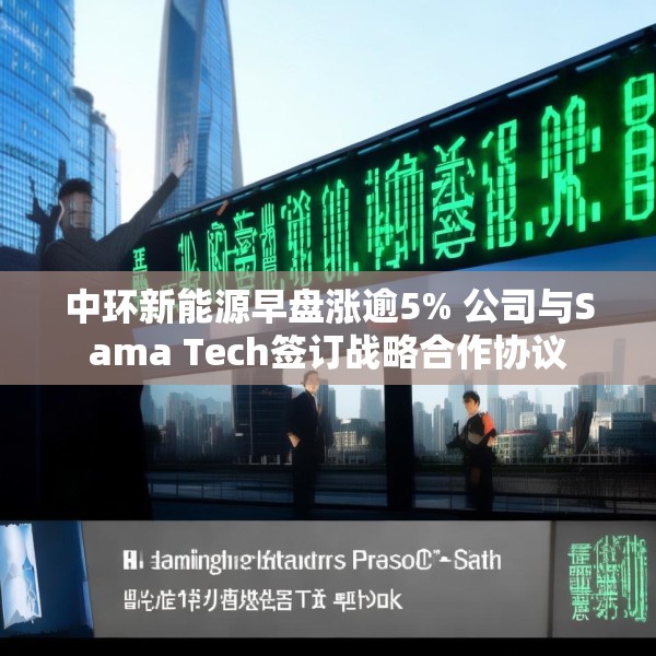 中环新能源早盘涨逾5% 公司与Sama Tech签订战略合作协议
