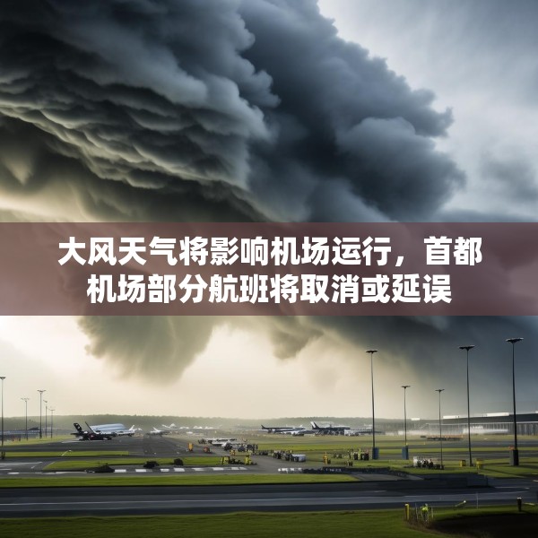 大风天气将影响机场运行，首都机场部分航班将取消或延误