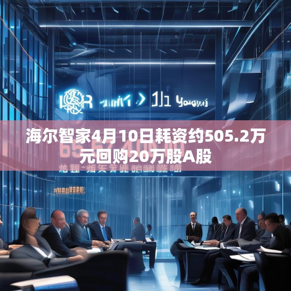 海尔智家4月10日耗资约505.2万元回购20万股A股
