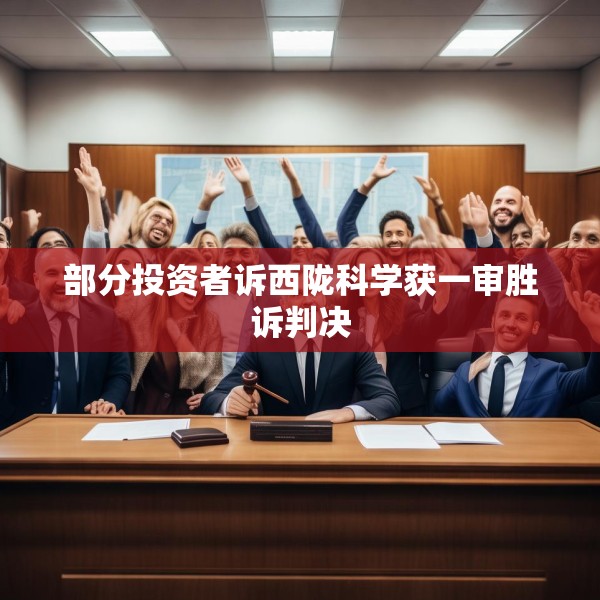 部分投资者诉西陇科学获一审胜诉判决
