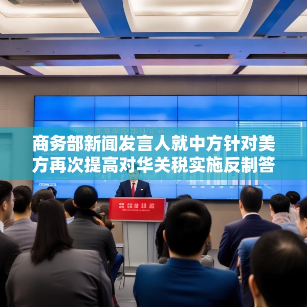 商务部新闻发言人就中方针对美方再次提高对华关税实施反制答问