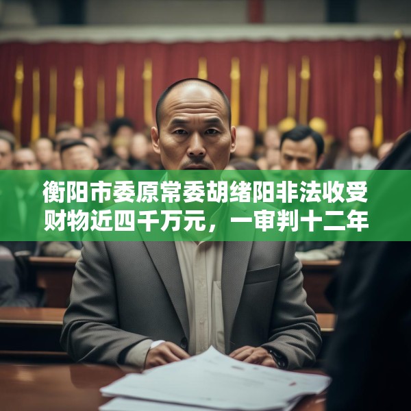 衡阳市委原常委胡绪阳非法收受财物近四千万元，一审判十二年六个月
