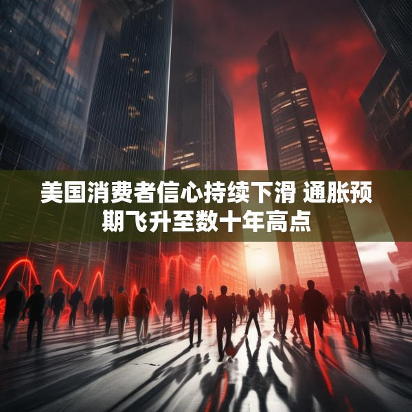 美国消费者信心持续下滑 通胀预期飞升至数十年高点