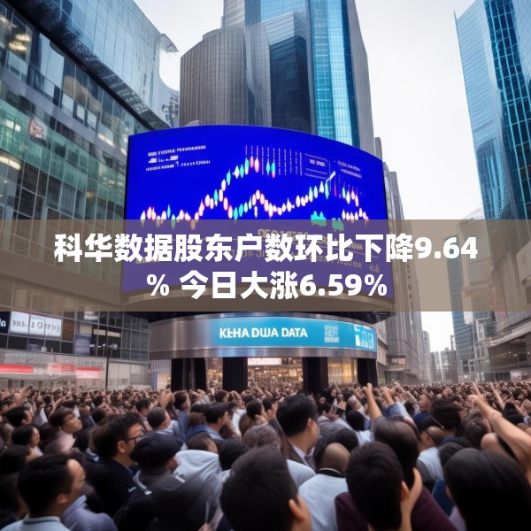 科华数据股东户数环比下降9.64% 今日大涨6.59%
