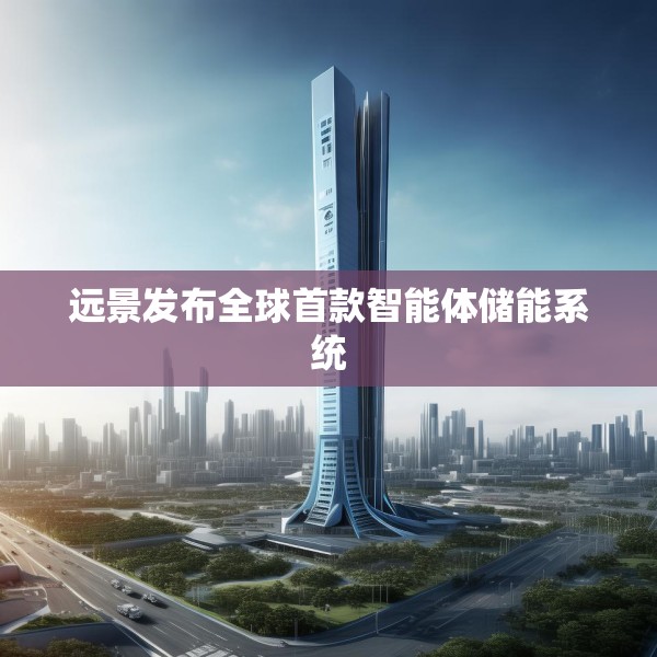 远景发布全球首款智能体储能系统