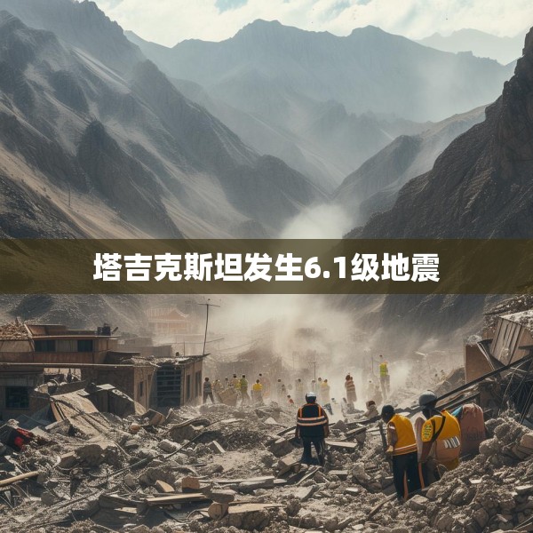 塔吉克斯坦发生6.1级地震