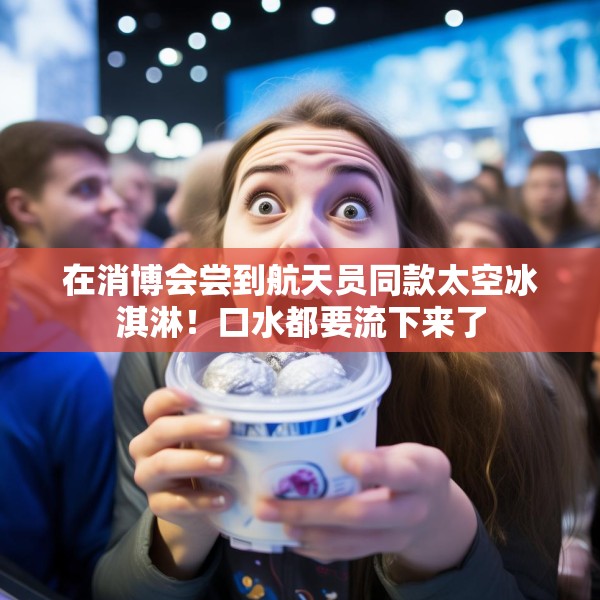 在消博会尝到航天员同款太空冰淇淋！口水都要流下来了