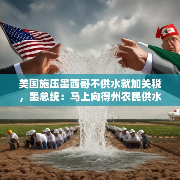 美国施压墨西哥不供水就加关税，墨总统：马上向得州农民供水