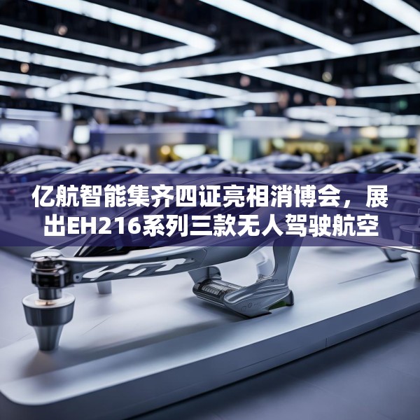 亿航智能集齐四证亮相消博会，展出EH216系列三款无人驾驶航空器