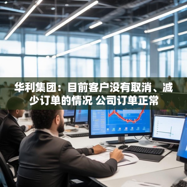 华利集团：目前客户没有取消、减少订单的情况 公司订单正常