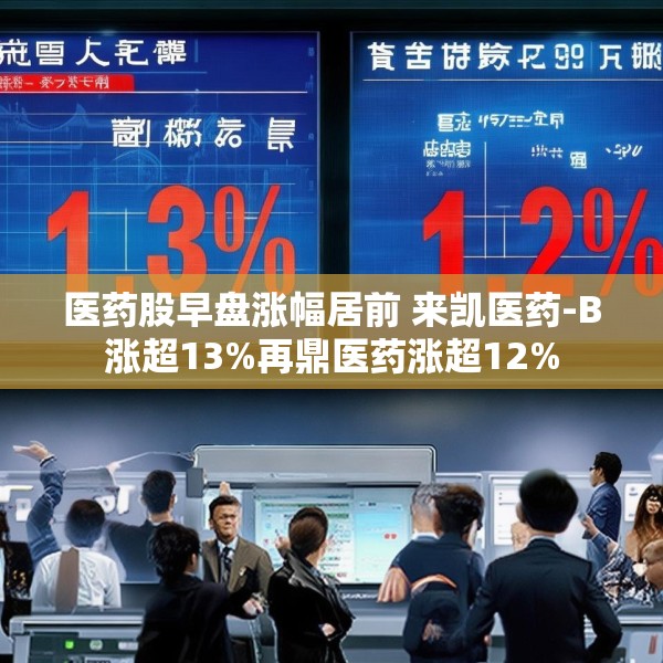 医药股早盘涨幅居前 来凯医药-B涨超13%再鼎医药涨超12%