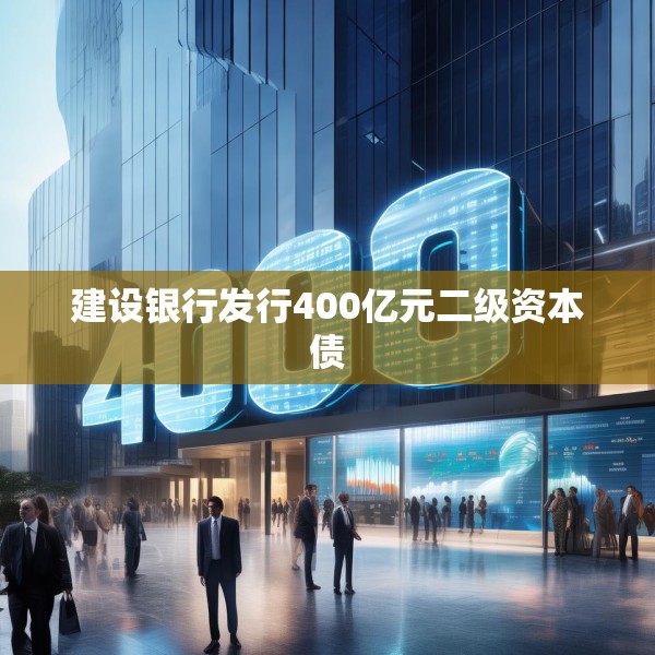 建设银行发行400亿元二级资本债