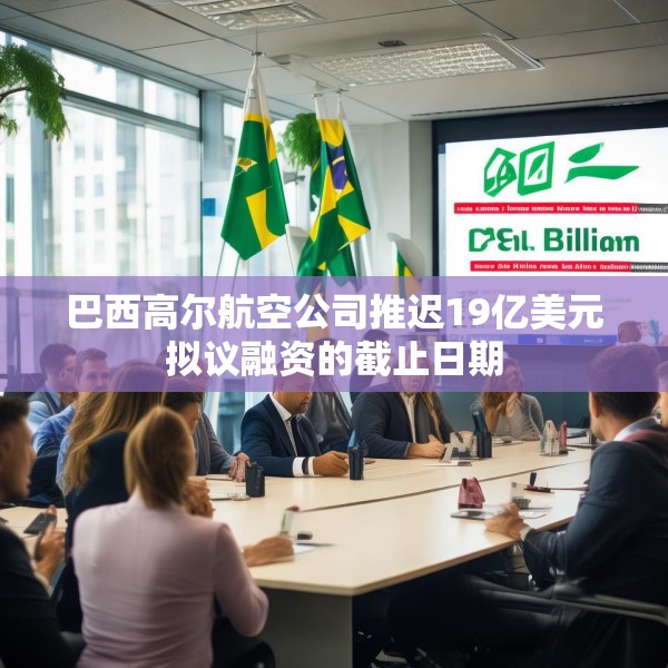 巴西高尔航空公司推迟19亿美元拟议融资的截止日期