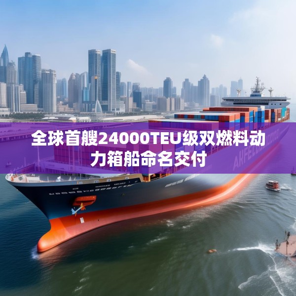 全球首艘24000TEU级双燃料动力箱船命名交付