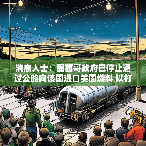 消息人士：墨西哥政府已停止通过公路向该国进口美国燃料 以打击非法交易