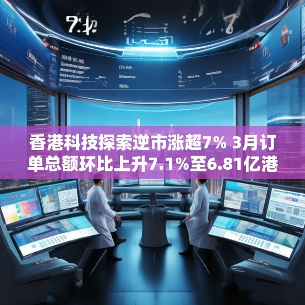 香港科技探索逆市涨超7% 3月订单总额环比上升7.1%至6.81亿港元