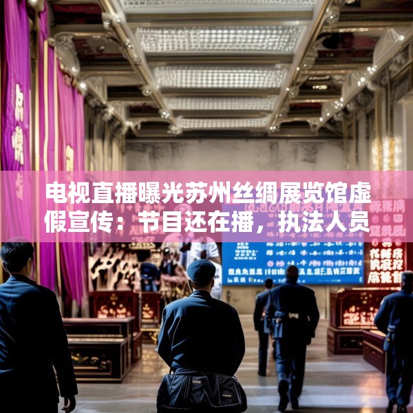电视直播曝光苏州丝绸展览馆虚假宣传：节目还在播，执法人员已到场查处