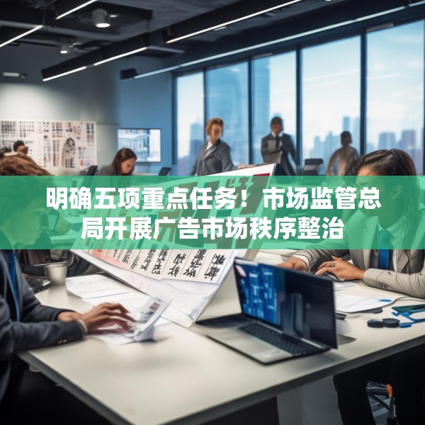 明确五项重点任务！市场监管总局开展广告市场秩序整治