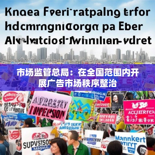 市场监管总局：在全国范围内开展广告市场秩序整治