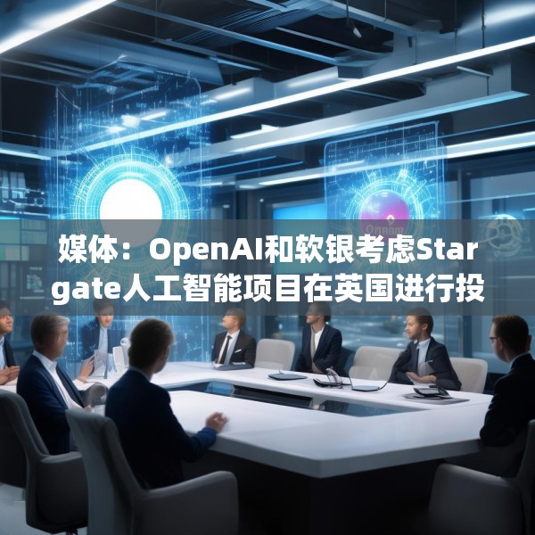 媒体：OpenAI和软银考虑Stargate人工智能项目在英国进行投资