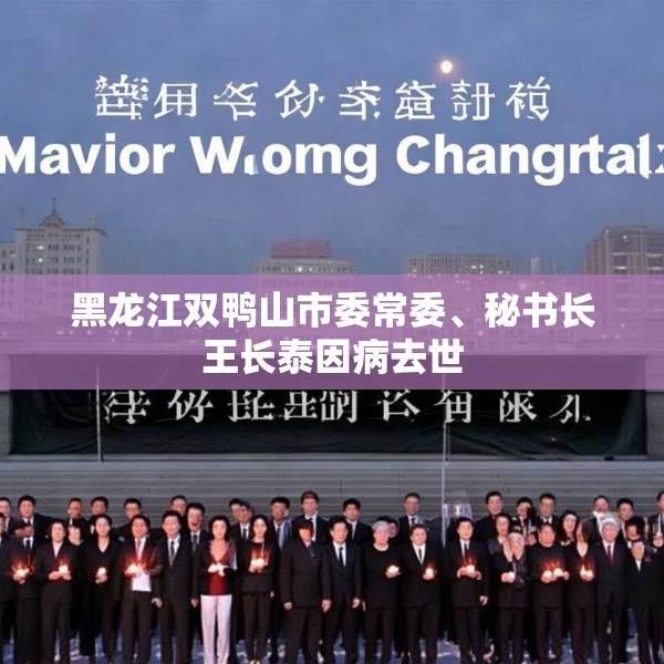 黑龙江双鸭山市委常委、秘书长王长泰因病去世