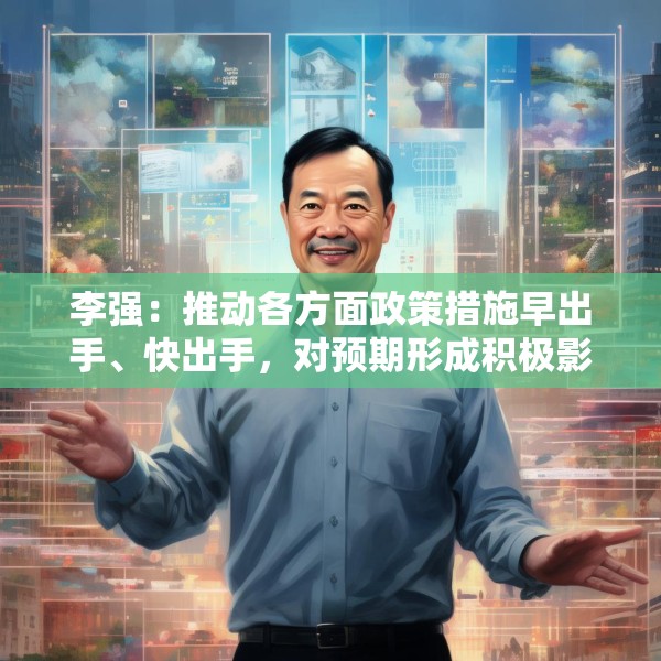 李强：推动各方面政策措施早出手、快出手，对预期形成积极影响