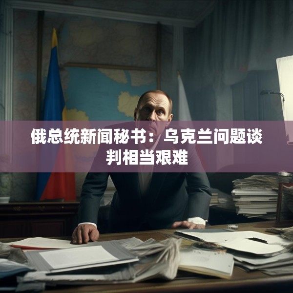 俄总统新闻秘书：乌克兰问题谈判相当艰难