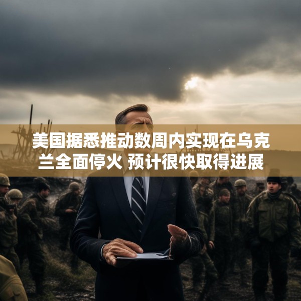 美国据悉推动数周内实现在乌克兰全面停火 预计很快取得进展