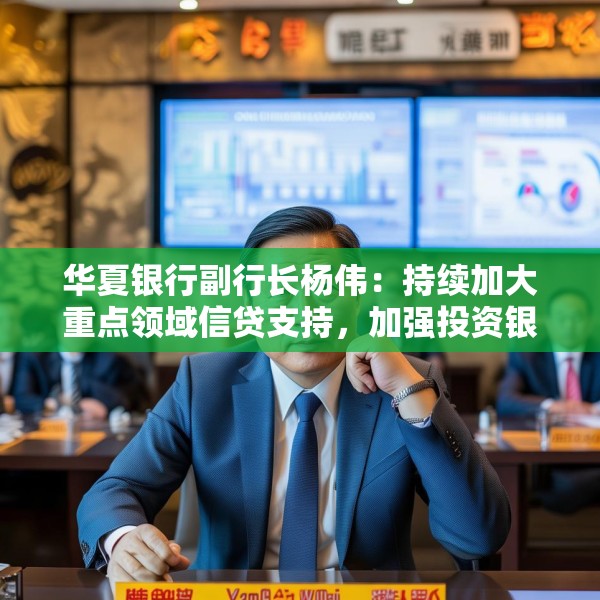 华夏银行副行长杨伟：持续加大重点领域信贷支持，加强投资银行体系化能力建设