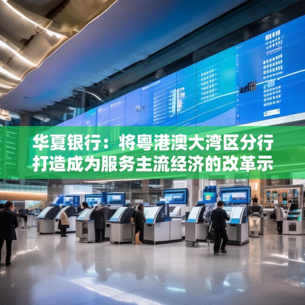 华夏银行：将粤港澳大湾区分行打造成为服务主流经济的改革示范区和先行引领区