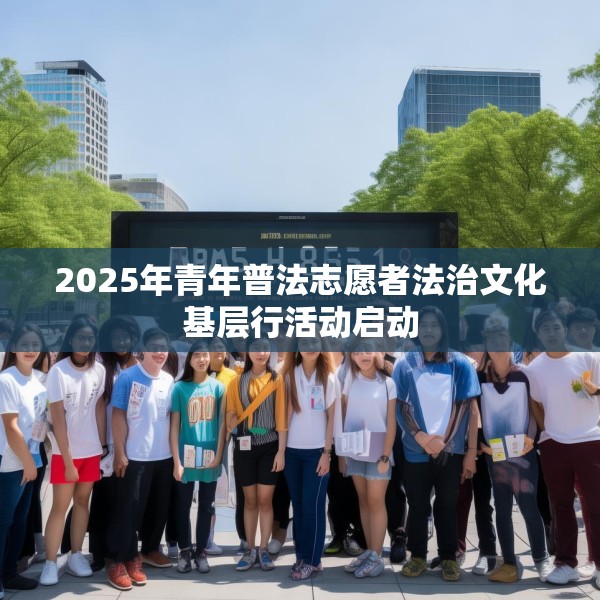 2025年青年普法志愿者法治文化基层行活动启动