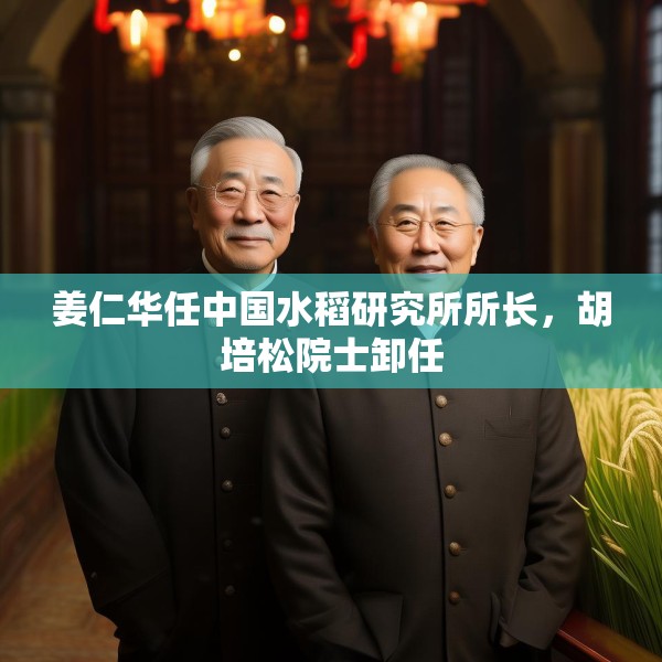 姜仁华任中国水稻研究所所长，胡培松院士卸任