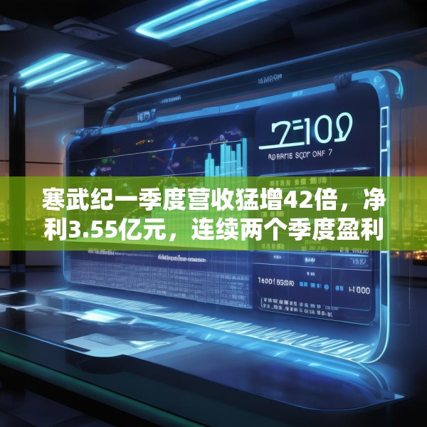 寒武纪一季度营收猛增42倍，净利3.55亿元，连续两个季度盈利