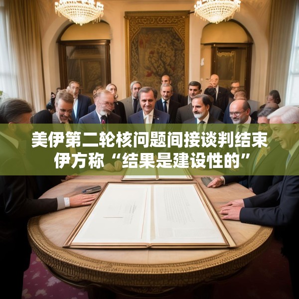 美伊第二轮核问题间接谈判结束 伊方称“结果是建设性的”
