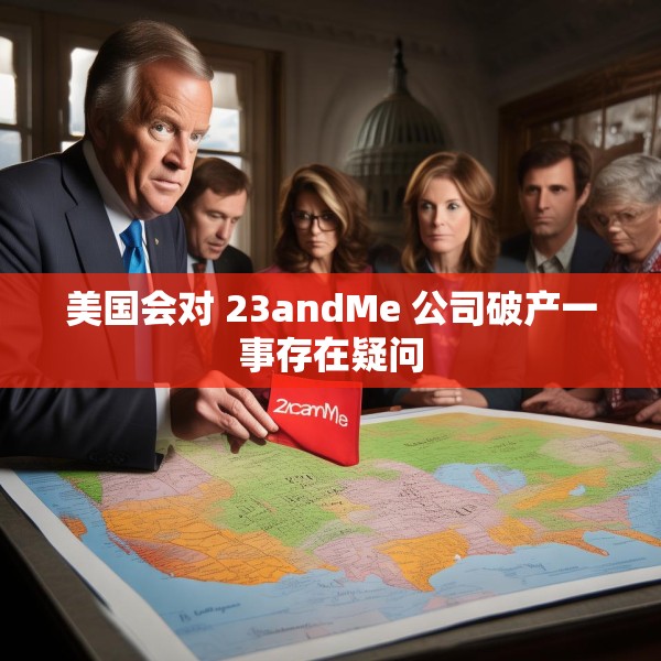 美国会对 23andMe 公司破产一事存在疑问