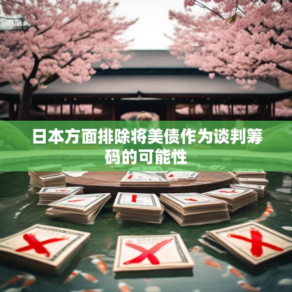 日本方面排除将美债作为谈判筹码的可能性