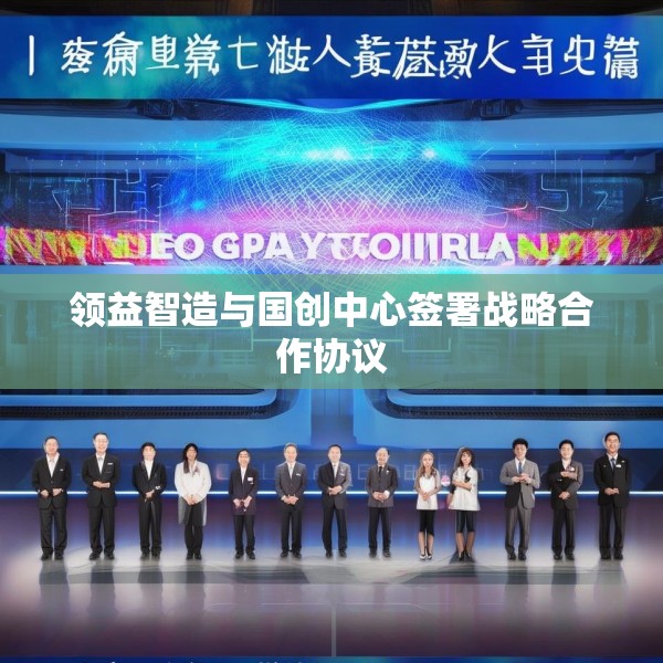 领益智造与国创中心签署战略合作协议