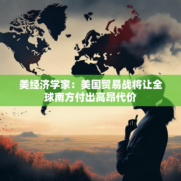 美经济学家：美国贸易战将让全球南方付出高昂代价