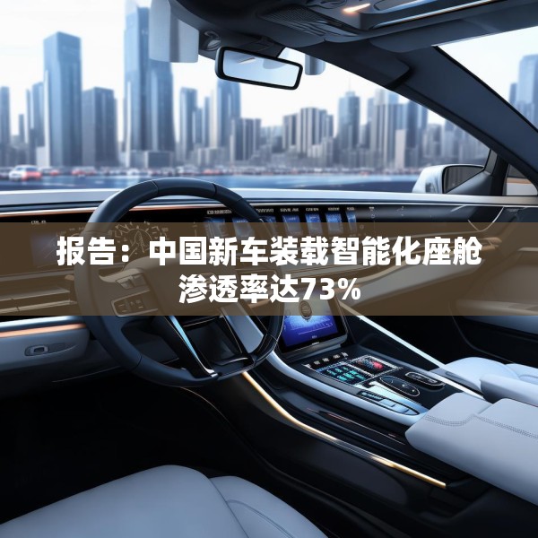 报告：中国新车装载智能化座舱渗透率达73%