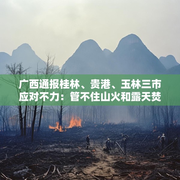 广西通报桂林、贵港、玉林三市应对不力：管不住山火和露天焚烧