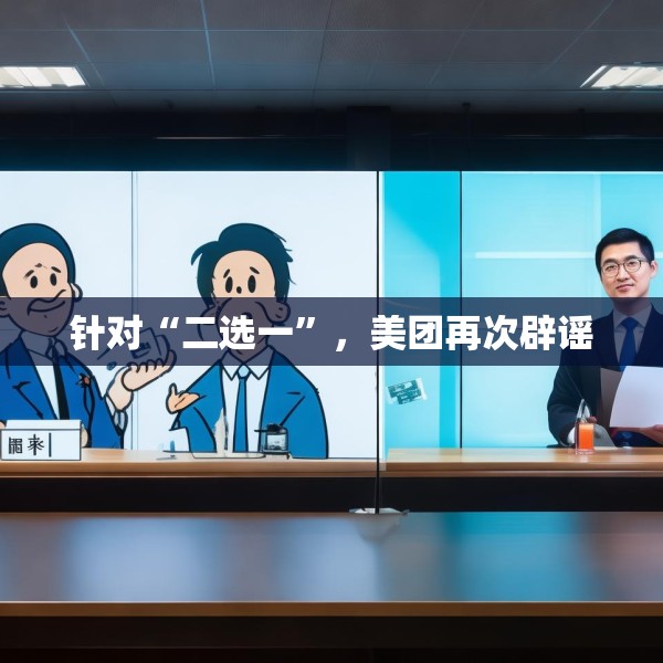 针对“二选一”，美团再次辟谣