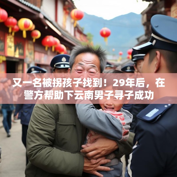 又一名被拐孩子找到！29年后，在警方帮助下云南男子寻子成功
