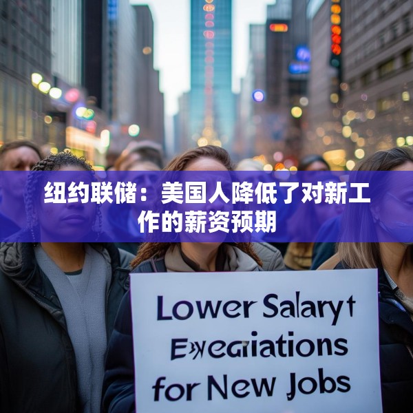 纽约联储：美国人降低了对新工作的薪资预期
