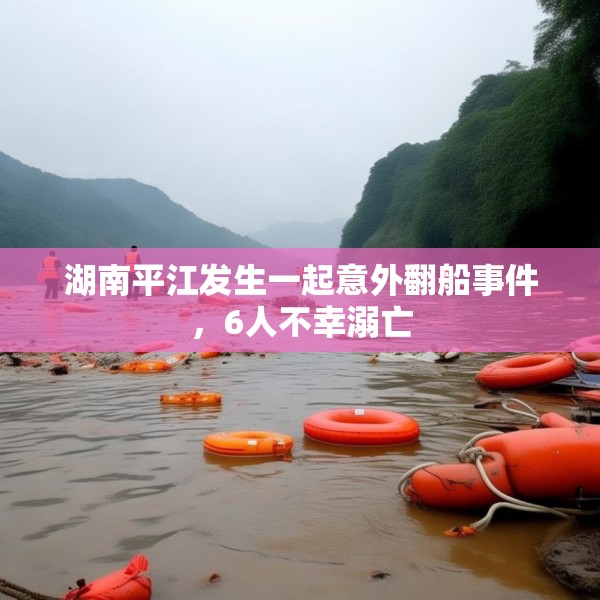 湖南平江发生一起意外翻船事件，6人不幸溺亡